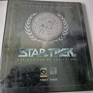 30 Years of Star Trek: Phase Three Near Master Set & Binder Chase 113-kaarten