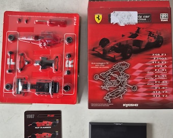 Kyosho Ferrari F1-91 1991 Formula 1 F1 10 Piece Model Kit 1/64 J