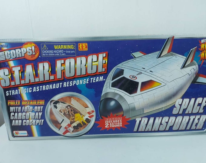 Vintage Rare fusée spatiale Lanard Star Force Gi Joe de 1998, avec son et lumière. - France
