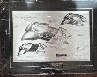 Impresión artística del dispositivo Tollen de Stargate. Edición limitada con licencia oficial.