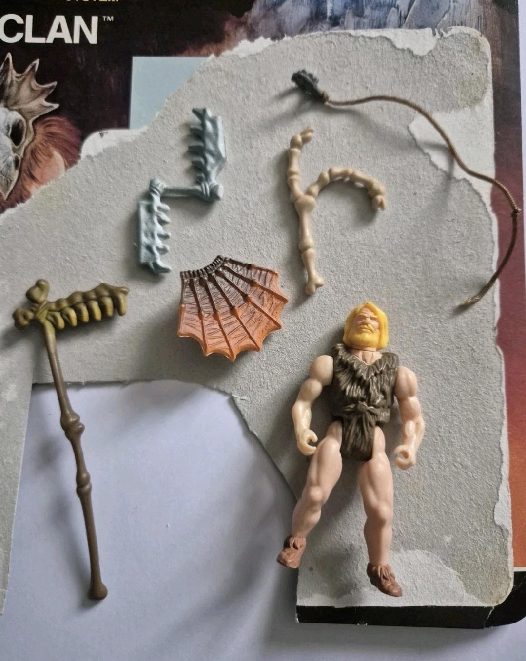 Bone Age Skog Ice Warrior Ice Clan Complete Vintage Kenner