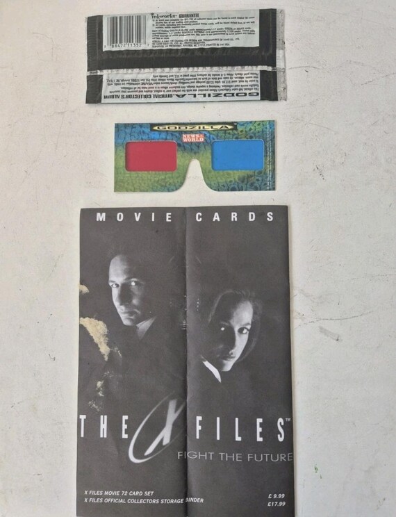 ゴジラ 1998 プロモーションセット 3Dメガネ 未開封トレーディング