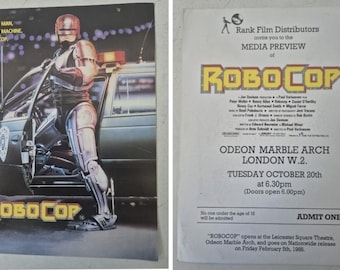 ピーター・ウェラー直筆サイン入りロボコップカード（証明書付き