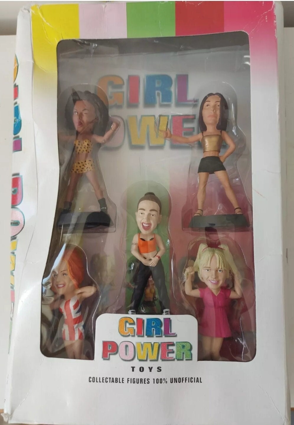 Spice Girls - Girl Power Complete Collectable Figure Figurine Set