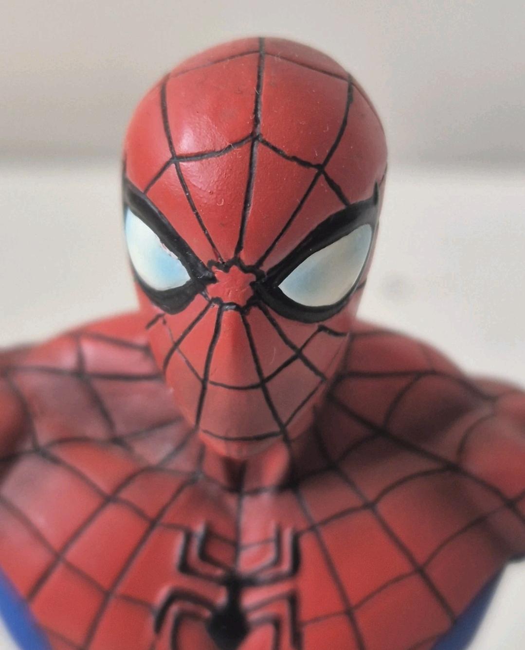 クラシック スパイダーマン ボーエン バスト スタチュー レア 限定版