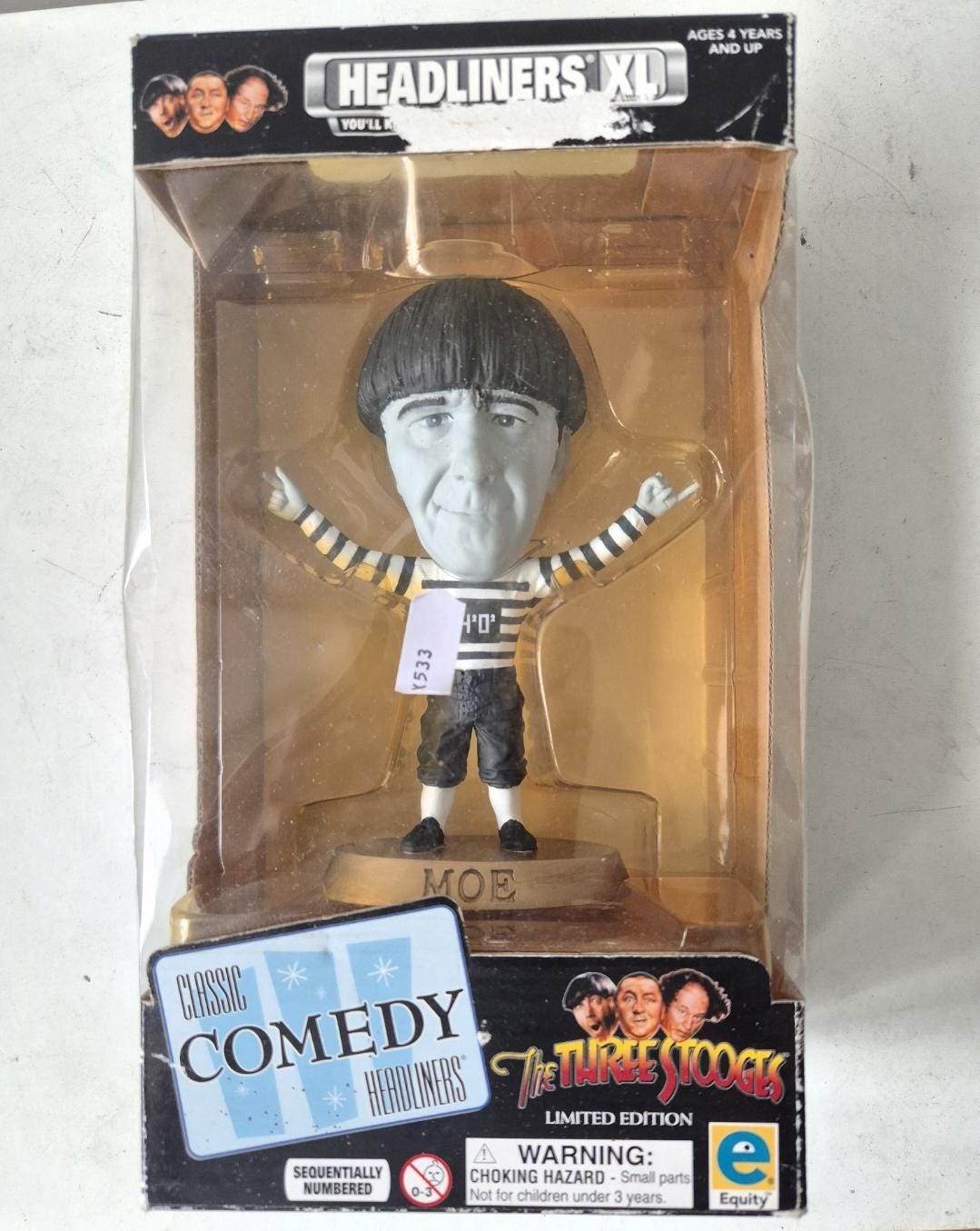 Three Stooges Figurines - Etsy