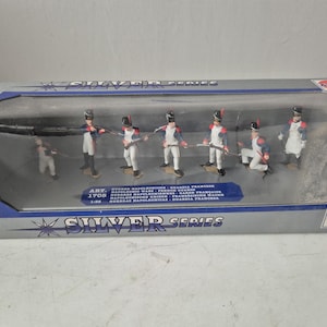 A-Toys Napoleonic Wars - French Guard 1:35 Silver Series Vintage Toy Soldier