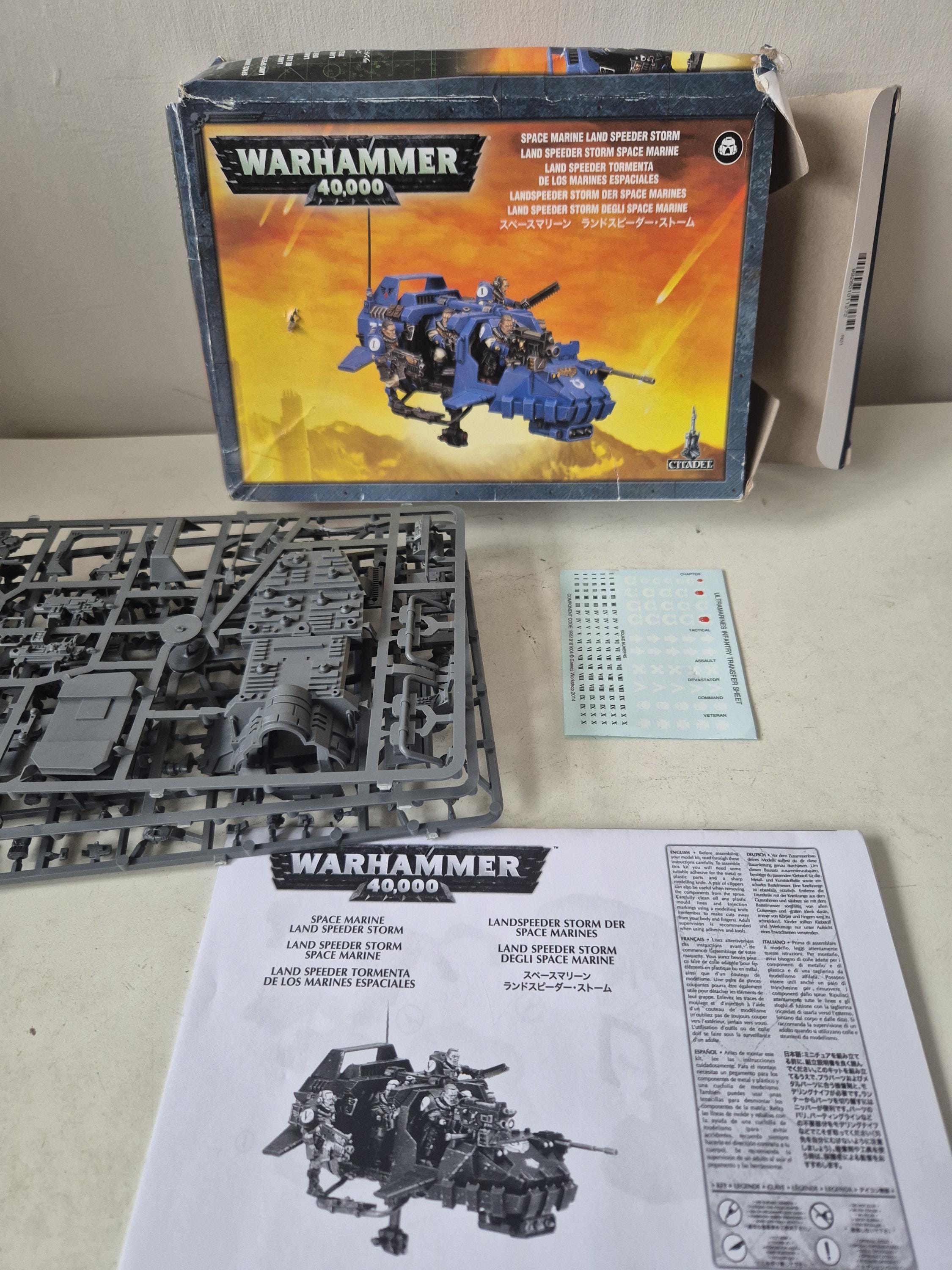 Warhammer 40k Space Marines Land Speeder Storm Citadel Games