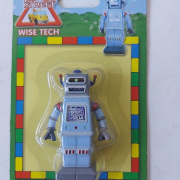 Robot in metallo pressofuso Wise Tech Dream Street RC2 ERTL Figura 2003 Nuovo