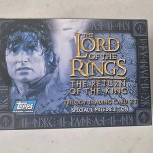 Herr der Ringe Trilogy Factory Set Topps UK Exclusive 2003 Limited Edition
