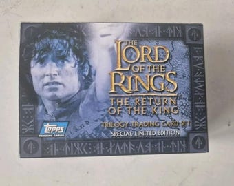 Le Seigneur des Anneaux Trilogie Factory Set Topps Exclusive Royaume-Uni 2003 Limited Edition