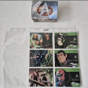 Star Trek Trading Cards Seizoen 6 Complete basisset + Chase Set 108 kaarten S37 - S42