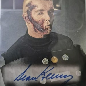Star Trek The Original Series Autogrammkarte A91 Sean Kenney / Captain Pike - Die Menagerie RAR