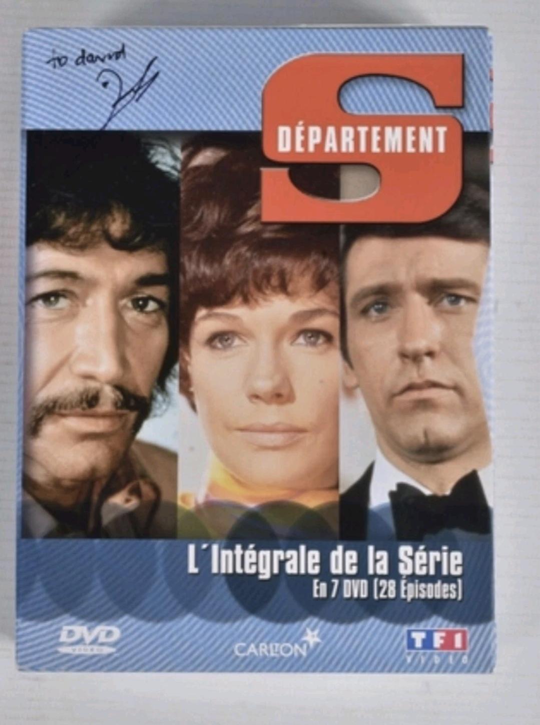 Department S (1969) Signed Autograph Peter Wyngarde / Jason King DVD