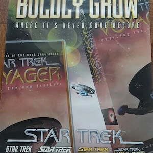 Star Trek Video Collection Preview &#39;Bodly Grow&#39; 33.5&quot; x 23.5&quot; Original Poster