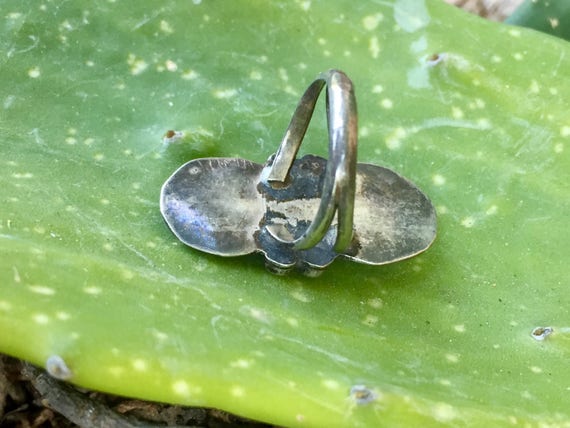 Antique Squash Blossom Ring - image 5