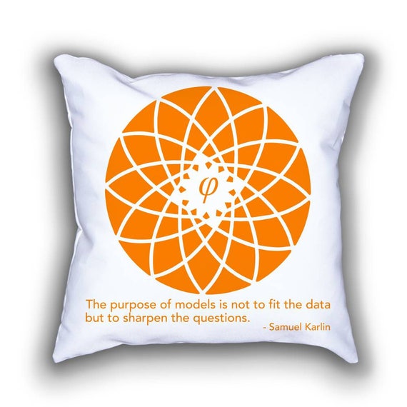 Karlin And Fibonacci Flower Pillows Etsy