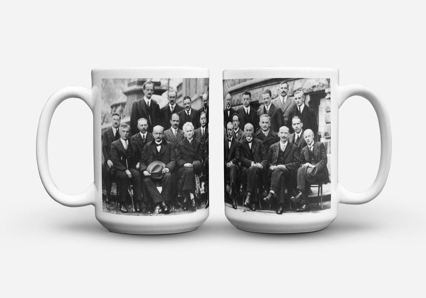 1927 Canvas print Fifth Solvay Conference colored