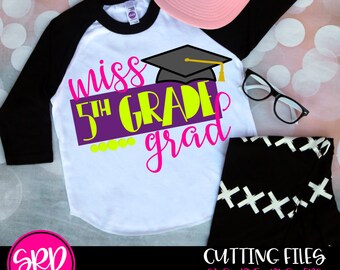 Download 5th Grade Grad Svg Etsy
