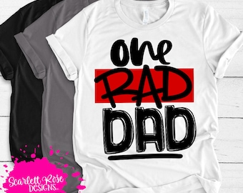 Un RAD papà SVG, file di taglio SVG, padri giorno SVG, camicia di giorno di padri, camicia di papà, design, file di taglio, file cameo, file Cricut
