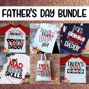 Vatertag SVG, mein Held, mein Freund, wer braucht Super Helden, kleine Kerl, Daddys kleines Mädchen, Fähigkeiten verrückt Dad, Dad Shirt SVG, Design, Bundle