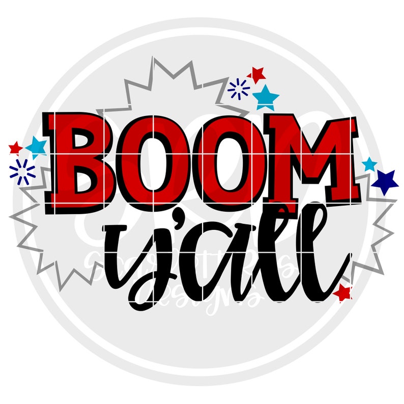 Download Boom Y'all svg Svg cut file Fourth of July svg Boy | Etsy
