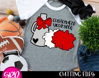 Cheer Mom SVG, Cheer SVG, Cheerleading SVG, Cheer clipart, Cheer shirt, svg design, cameo file, cricut file