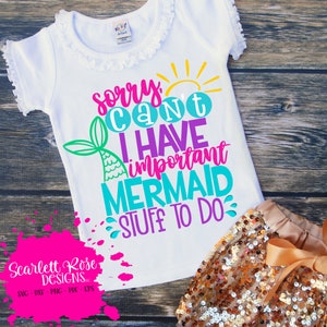 Mi dispiace posso, faccio avere importante sirena roba per SVG, svg tagliare file, estate in formato svg, sirena svg, ragazza estate svg, file di cameo, cricut file