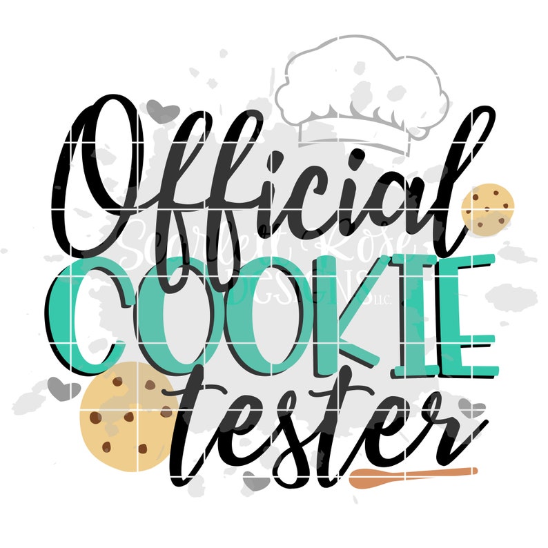 Download Official Cookie Tester SVG cut file Chef SVG Baking Apron ...