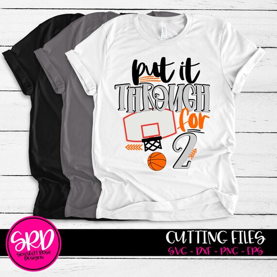 Basketball SVG, Put It Through for SVG, Svg Cut File, Basketball