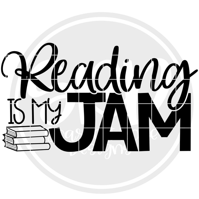Download Reading is my Jam svg Librarian svg Teacher svg teacher | Etsy