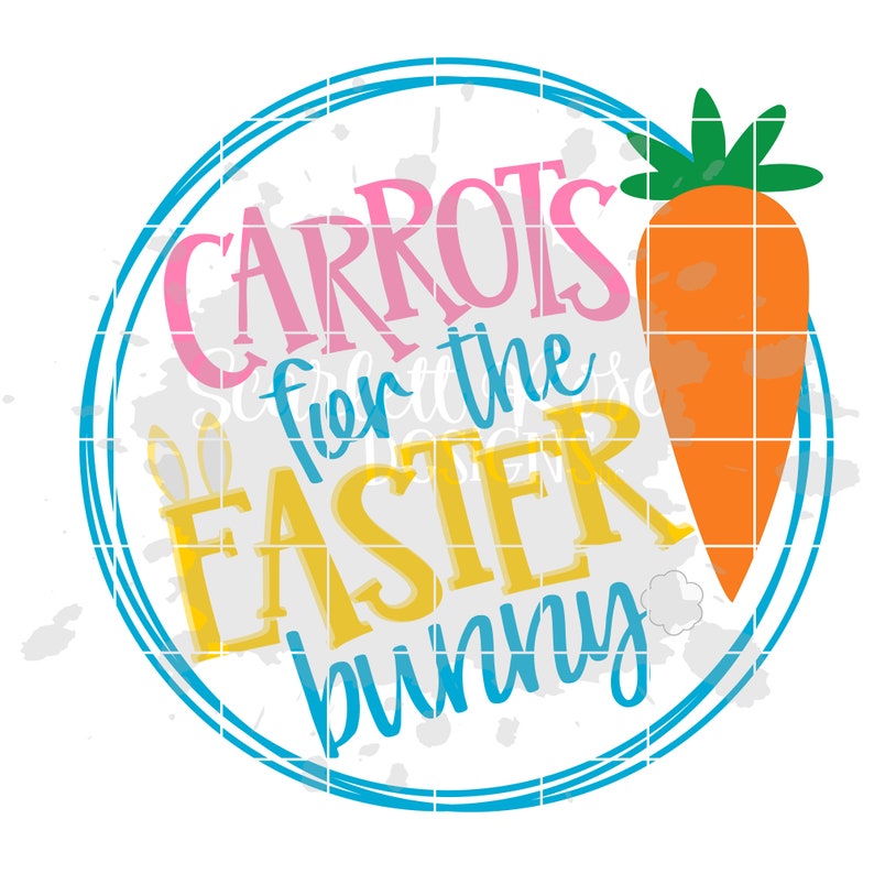 Download Easter SVG Easter Plate svg Carrots for the Easter Bunny ...