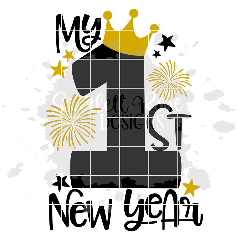 My first new year svg new years eve svg svg cut file  etsy My first new year svg new years eve svg svg cut file  etsy