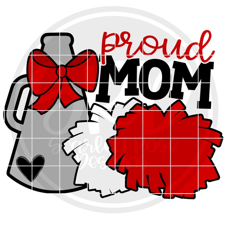 Cheer Mom SVG Cheer SVG Cheerleading SVG Cheer Clipart Etsy