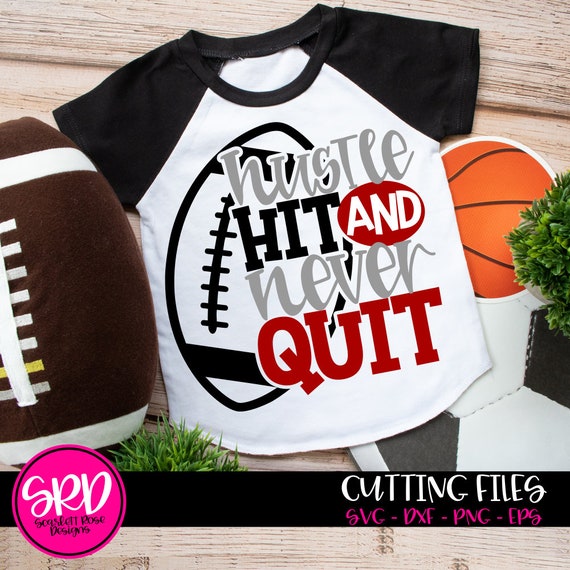 Football Player Hitting Ball PNG & SVG Design For T-Shirts