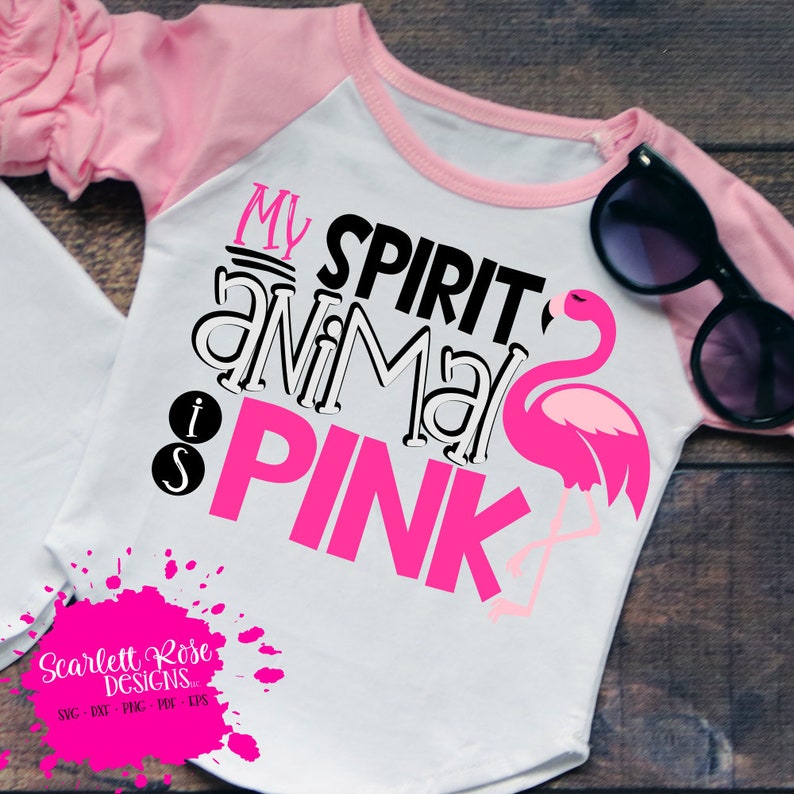 Download Summer SVG Flamingo SVG My Spirit Animal Flamingo Birthday ...