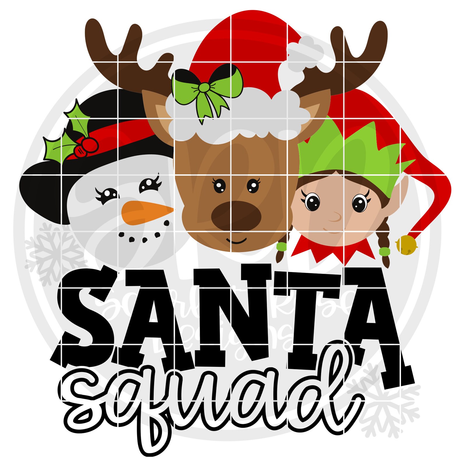 Download Christmas SVG Santa Squad SVG Reindeer svg Elf svg Frosty ...
