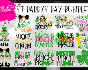 St Patricks Day SVG, SVG Bundle, St Patricks Day shirt, svg cut file, lucky charm svg, St Patricks Day shirt, Women, Cameo, Cricut