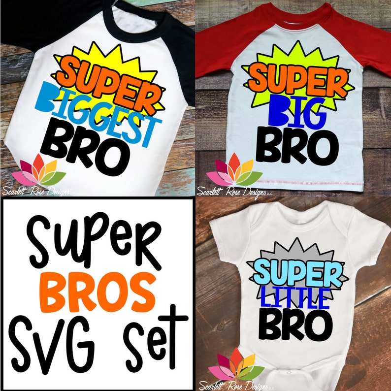 Super Big Bro Toddler T-Shirt Big Brother