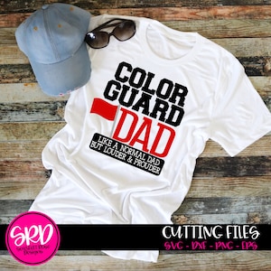 Couleur garde SVG, couleur garde papa, fort et fier, drapeau, SVG coupe fichiers, conception de la chemise, cricut, cameo silhouette