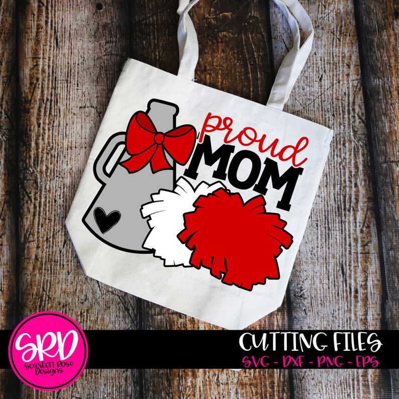 Cheer Mom SVG Cheer SVG Cheerleading SVG Cheer Clipart Etsy