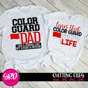 Couleur garde SVG, couleur garde papa, maman de couleur garde, fort et fier, drapeau, SVG coupe fichiers, conception de la chemise, cricut, cameo silhouette