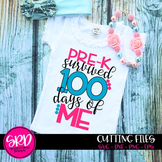 100 days of pre k shirt