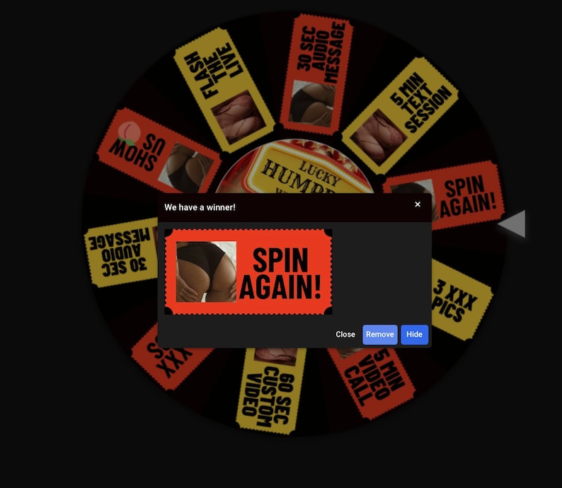 Onlyfans & Fansly Digital Spin the Wheel Game – DIY Canva Templates for ...