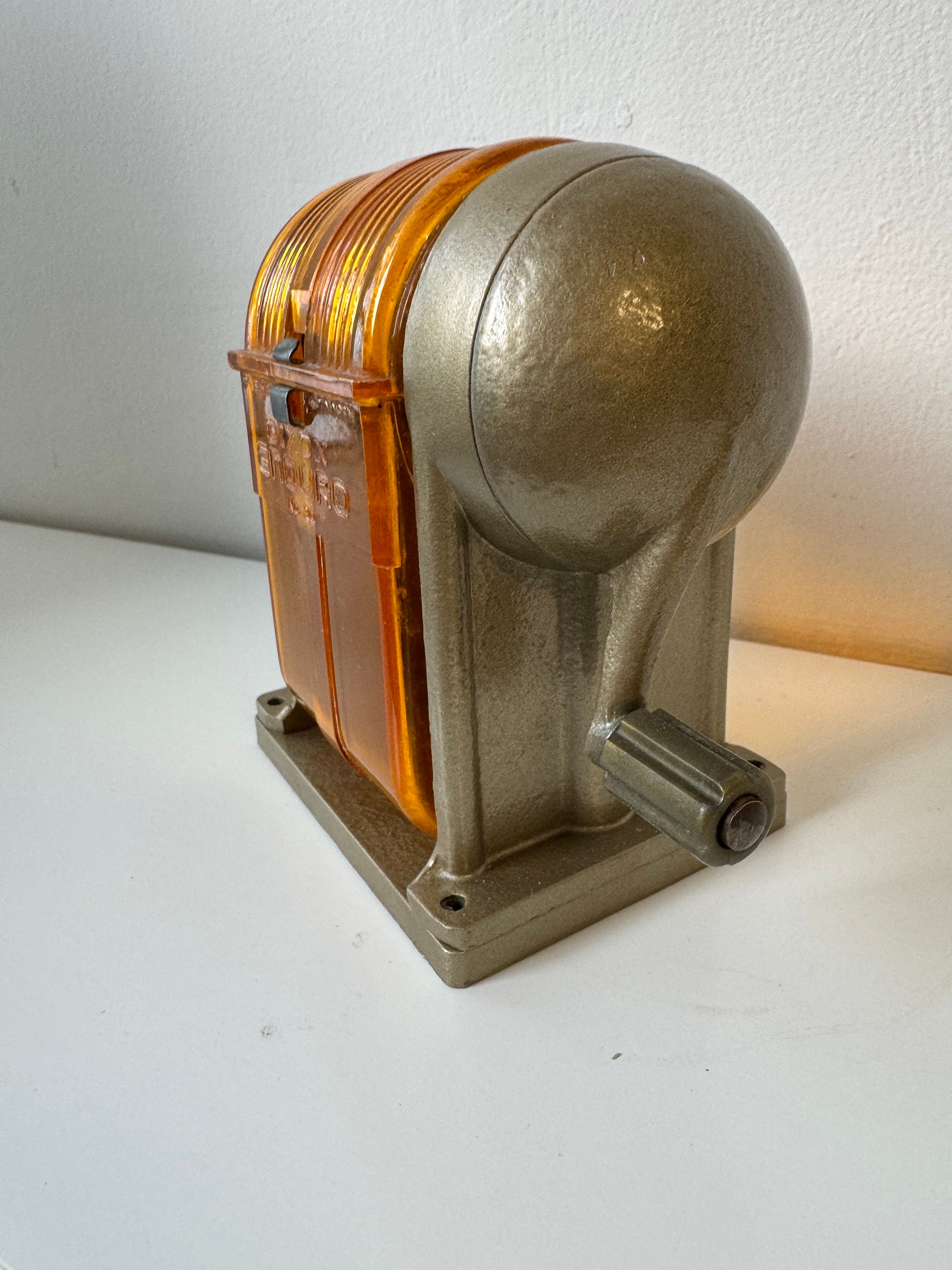 Dixon Enduro No. 20 Pencil Sharpener, Orange Catcher