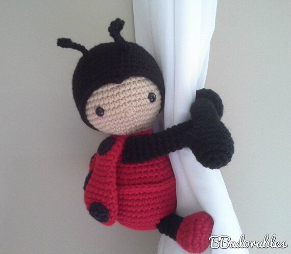 Coccinelle bébé en costume de coccinelle embrasse à Rideau | Etsy Coccinelle bébé en costume de coccinelle embrasse à Rideau | Etsy