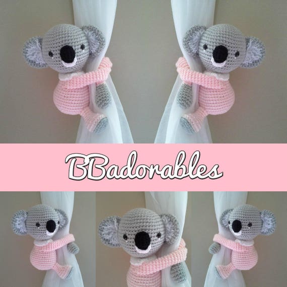 Loulou, le doudou koala en crochet et tissu - Bébé Boutchou