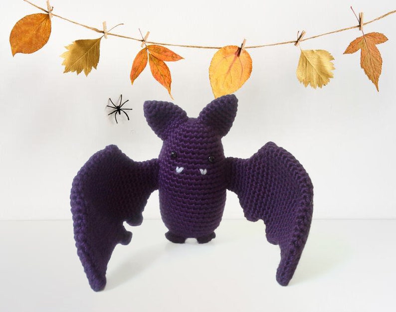 Chauve-souris Crochet Pattern, PDF PATTERN téléchargement instantané par BBadorables image 8