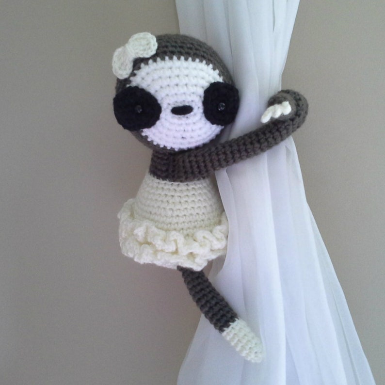 Animals curtain tie back window curtain tie back nursery Etsy