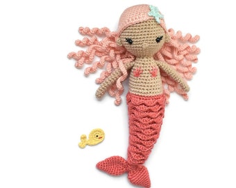 Estela - Mermaid Crochet Pattern, PDF PATTERN - by BBadorables